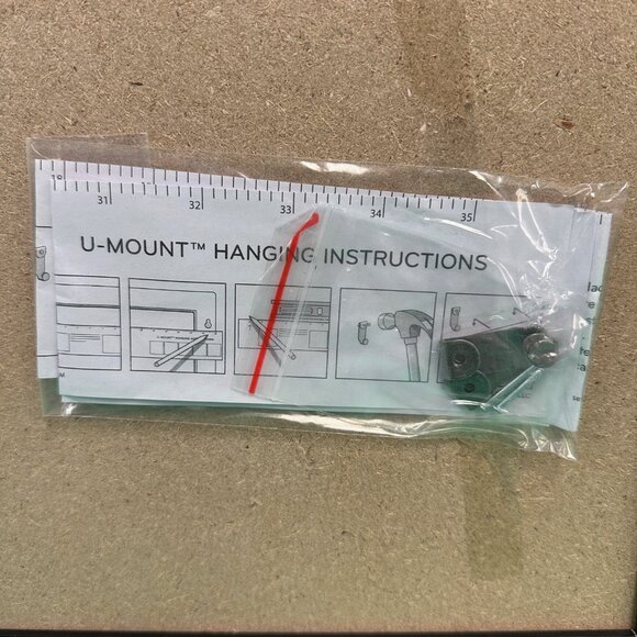 Black, framed corkboard/bulletin board, 17x23 - Picture 3 of 5